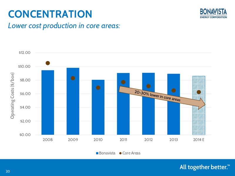 NOVEMBER 2014 ANALYST DAY – Bonavista Energy Corp – slide 19