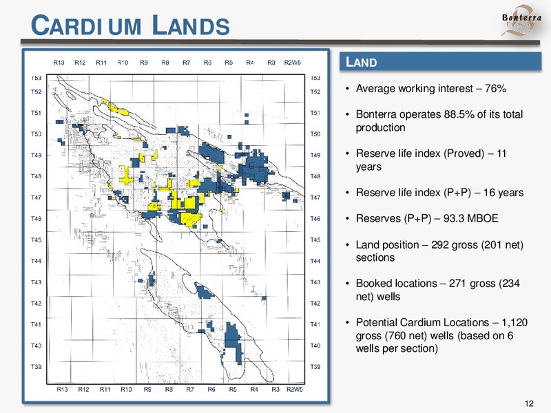 March 2015 Presentation – Bonterra Energy Corp – slide 12
