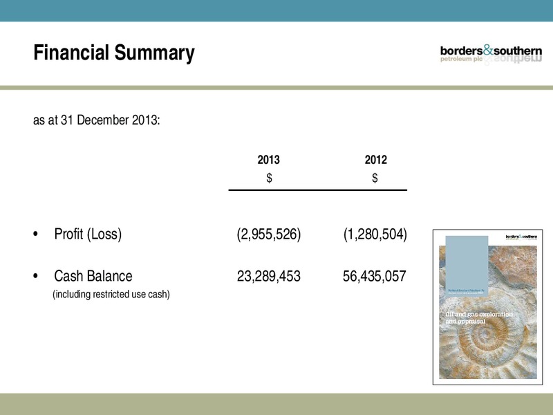 AGM INSTITUE OF DIRECTORS – Borders & Southern – slide 2