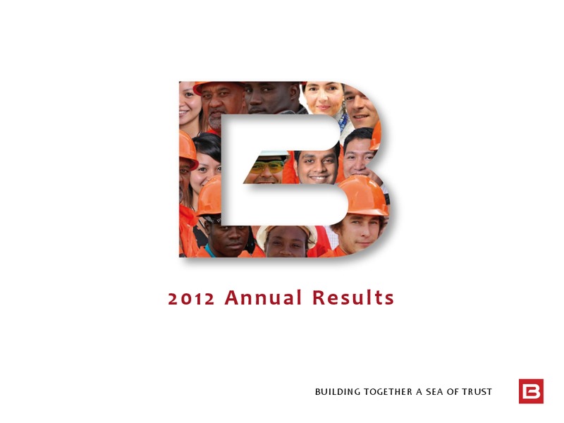 2012 ANNUAL RESULTS – Bourbon – slide 23