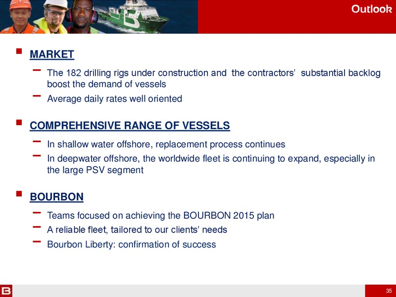 H1 2012 RESULTS – Bourbon – slide 35
