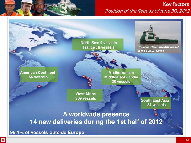 H1 2012 RESULTS – Bourbon – slide 51