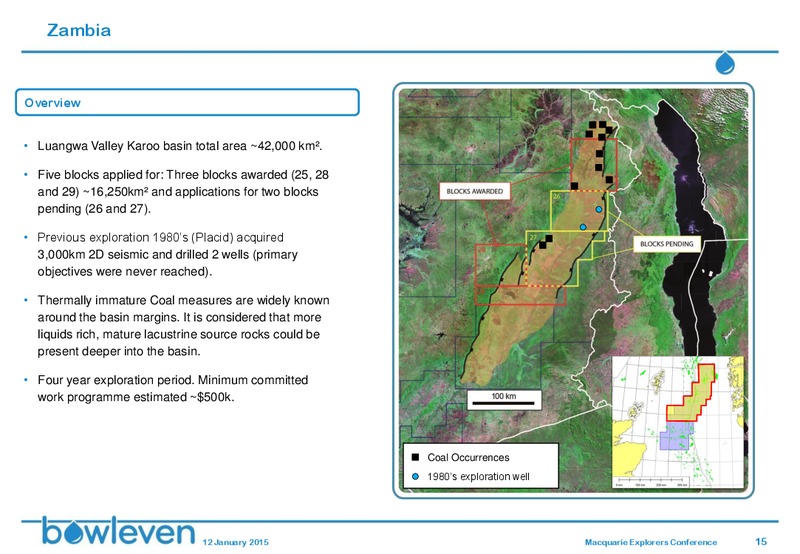 MACQUARIE EXPLORERS CONFERENCE – Bowleven Plc – slide 14
