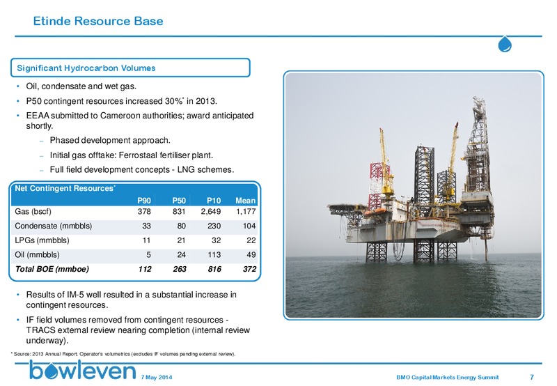 BMO Capital Markets Energy Summit Preliminary Results Presentation – Bowleven Plc – slide 6