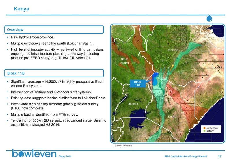 BMO Capital Markets Energy Summit Preliminary Results Presentation – Bowleven Plc – slide 16