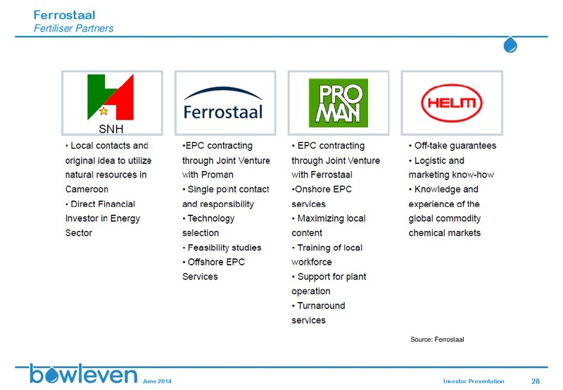 INVESTOR PRESENTATION – Bowleven Plc – slide 27