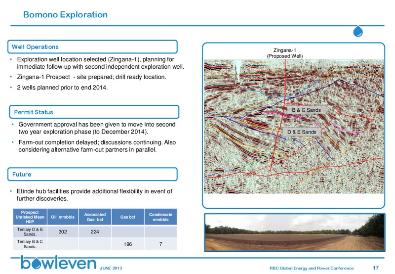 RBC Conference – Bowleven Plc – slide 16