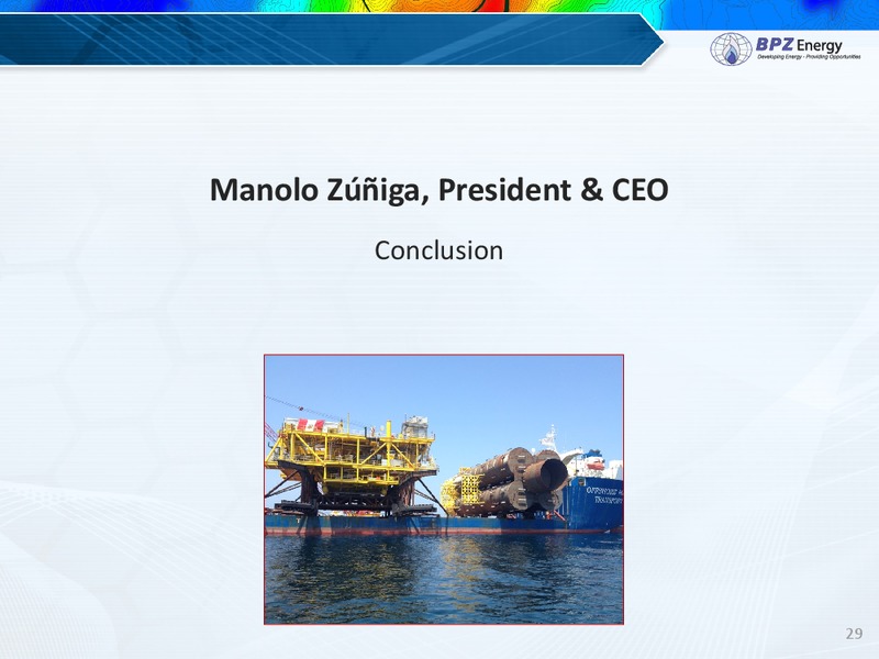 Annual Shareholder's Meeting – Bpz Resources, Inc. – slide 28