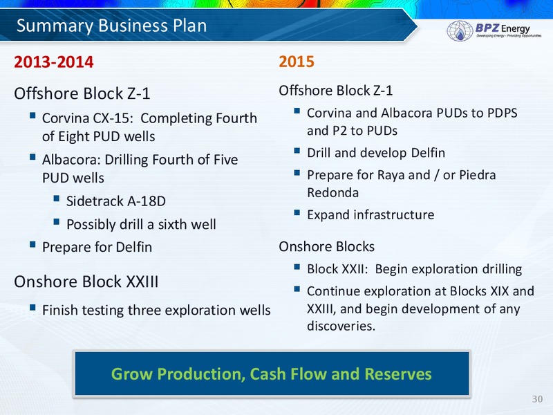 Annual Shareholder's Meeting – Bpz Resources, Inc. – slide 29