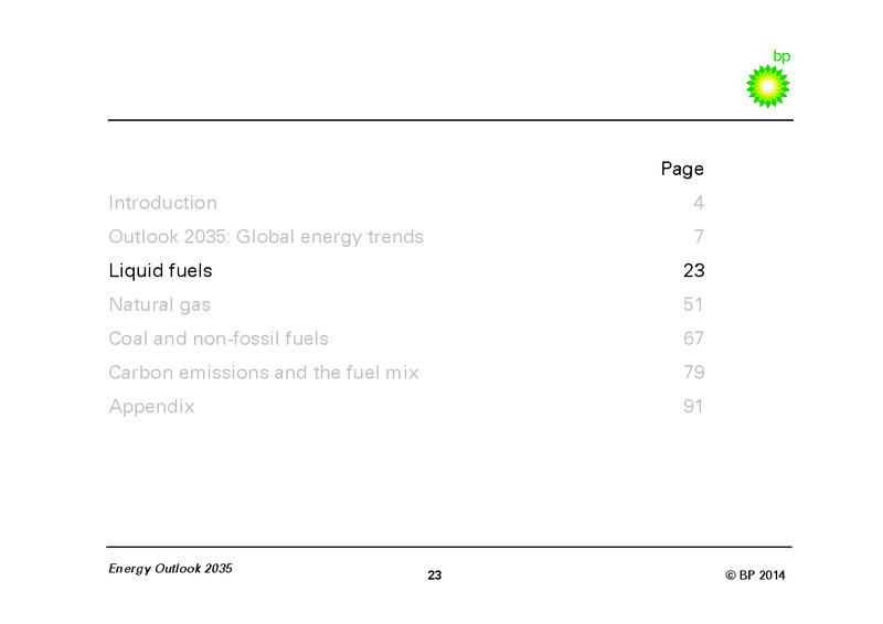 Energy Outlook 2035 – Bp Energy Partners Lp – slide 22