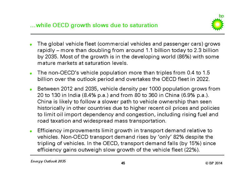 Energy Outlook 2035 – Bp Energy Partners Lp – slide 44