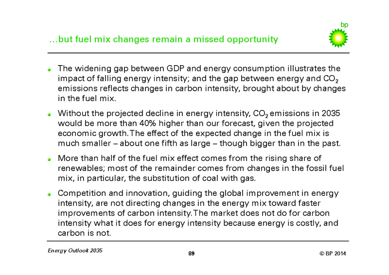 Energy Outlook 2035 – Bp Energy Partners Lp – slide 88