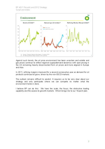 2011 Results and Strategy Presentation – Bp Energy Partners Lp – slide 6