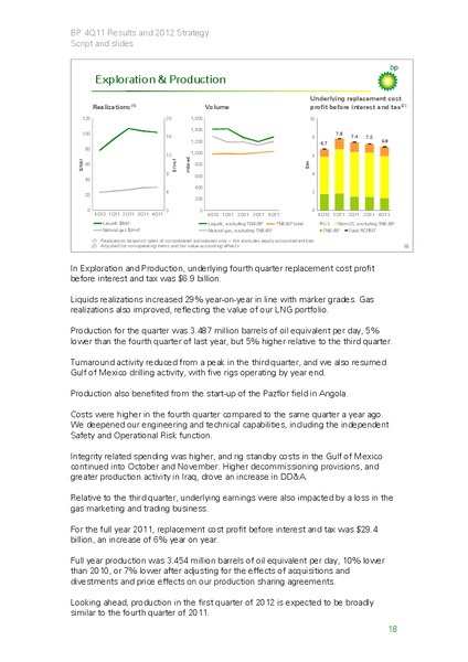 2011 Results and Strategy Presentation – Bp Energy Partners Lp – slide 17