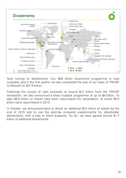Q4 AND FULL YEAR 2013 RESULTS PRESENTATION – BP Plc – slide 19