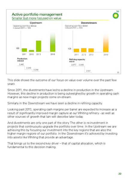 INVESTOR UPDATE – BP Plc – slide 28