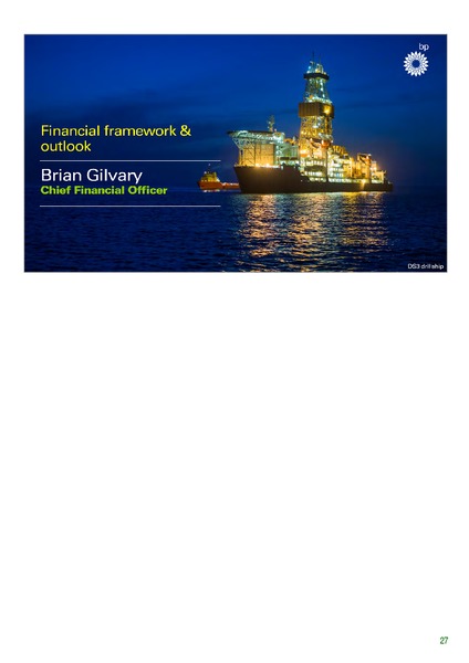 INVESTOR UPDATE – BP Plc – slide 34