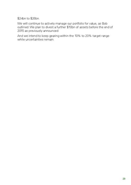 INVESTOR UPDATE – BP Plc – slide 37