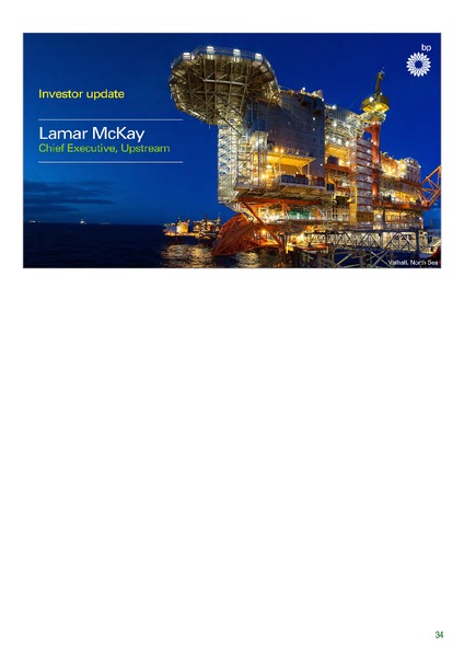 INVESTOR UPDATE – BP Plc – slide 43