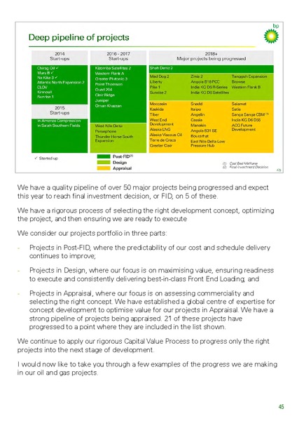 INVESTOR UPDATE – BP Plc – slide 60