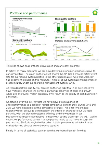 INVESTOR UPDATE – BP Plc – slide 76
