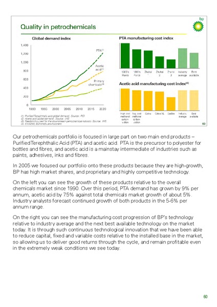 INVESTOR UPDATE – BP Plc – slide 82