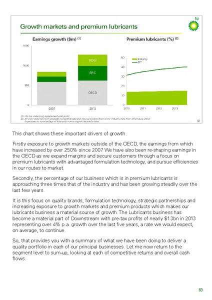 INVESTOR UPDATE – BP Plc – slide 85