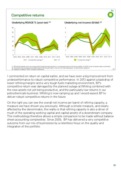 INVESTOR UPDATE – BP Plc – slide 86