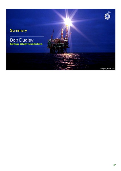 INVESTOR UPDATE – BP Plc – slide 90