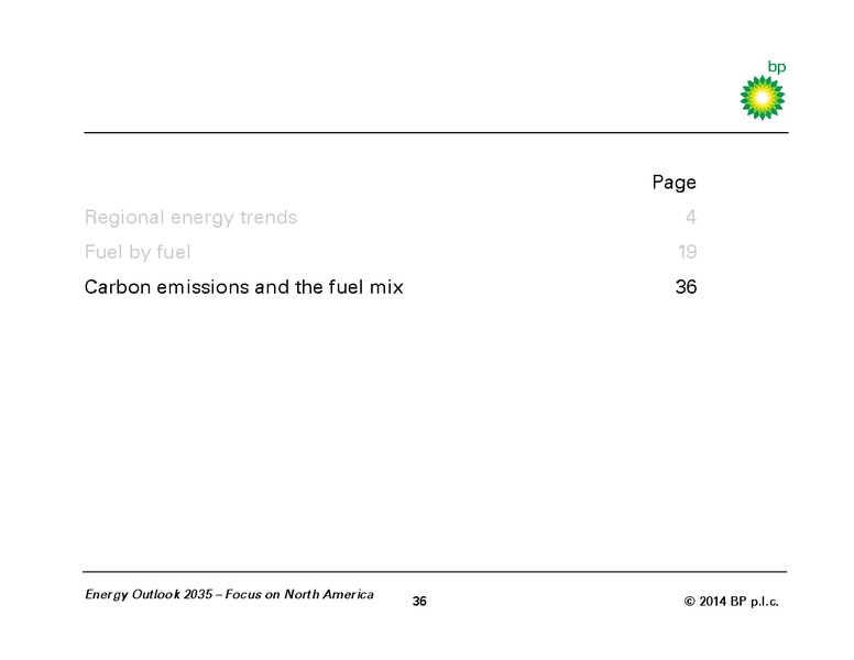 BP ENERGY OUTLOOK 2035 – BP Plc – slide 34