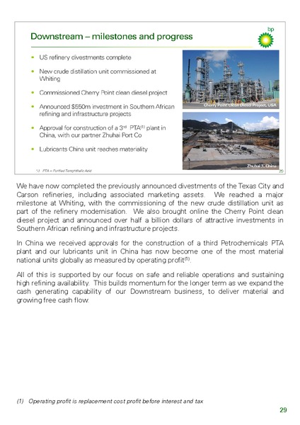 Q2 2013 RESULTS PRESENTATION – BP Plc – slide 33