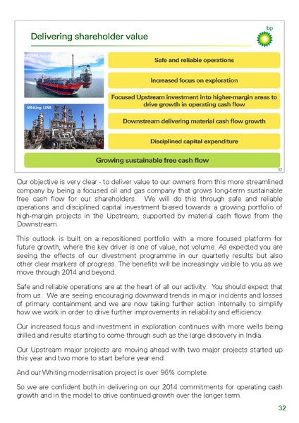 Q2 2013 RESULTS PRESENTATION – BP Plc – slide 36