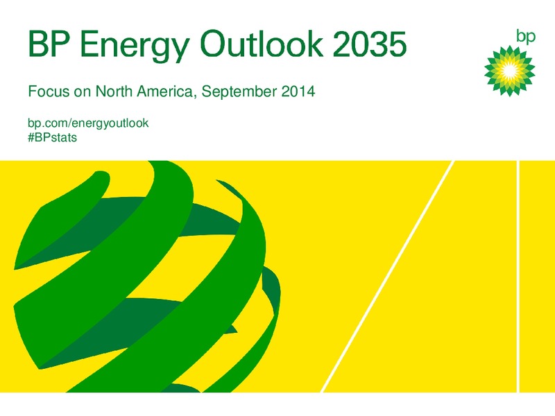 BP ENERGY OUTLOOK 2035 – BP Plc – slide 1