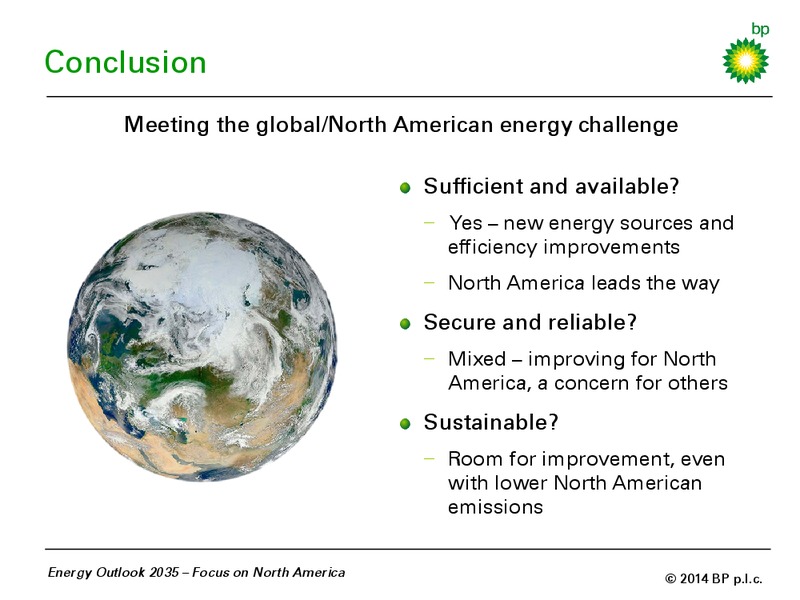 BP ENERGY OUTLOOK 2035 – BP Plc – slide 23