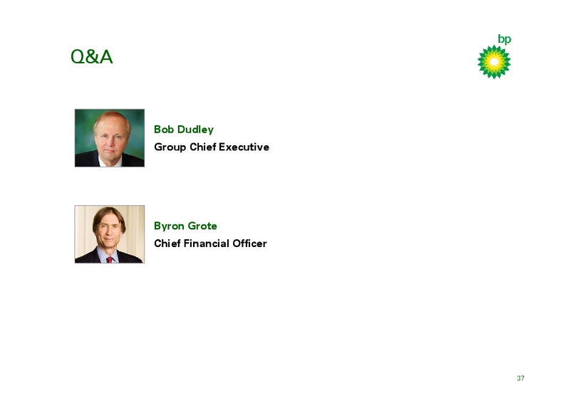 OCTOBER 2011 INVESTOR UPDATE – BP Plc – slide 36