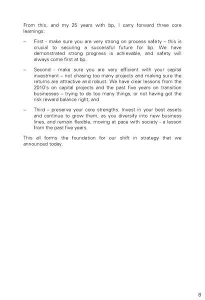 February 2025 Growing shareholder value Capital markets value – BP Plc – slide 9