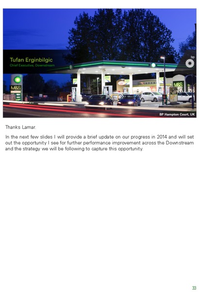 FY 2014 Results – BP Plc – slide 44