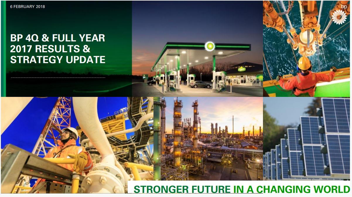 4Q 2018 and FY 2017 Results – BP Plc – slide 1