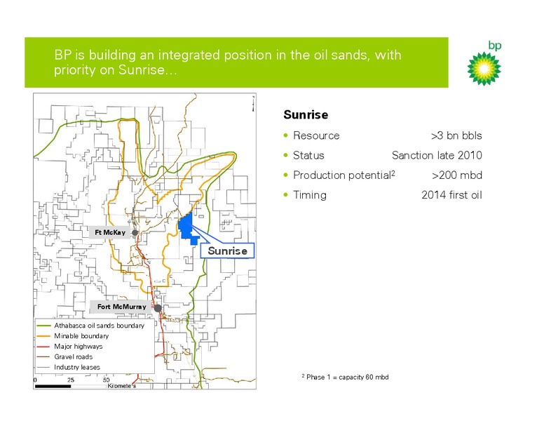 FEBRUARY 2010 INVESTOR PRESENTATION – BP Plc – slide 7