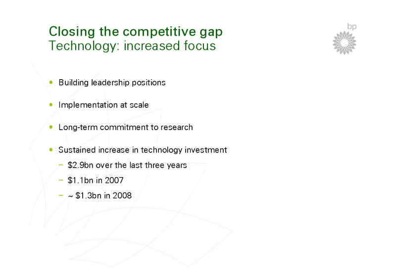 BP STRATEGY PRESENTATION – BP Plc – slide 13