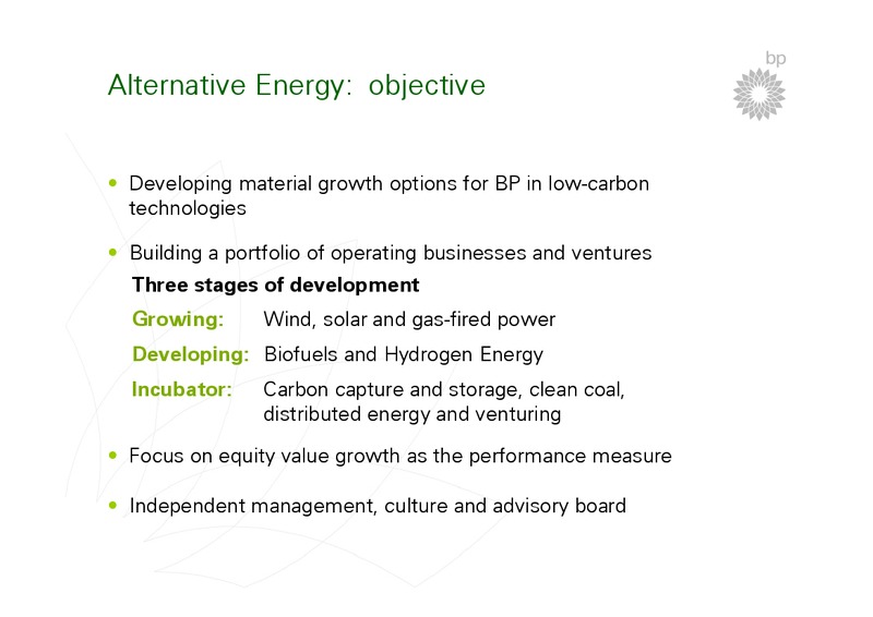BP STRATEGY PRESENTATION – BP Plc – slide 64