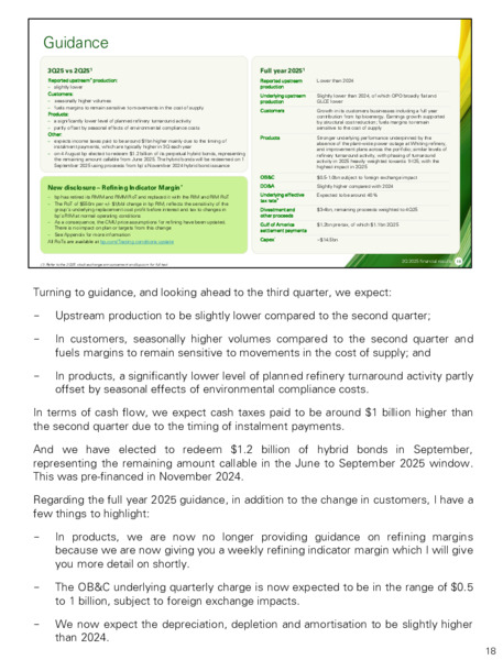 2Q 2025 Financial Results – BP Plc – slide 23