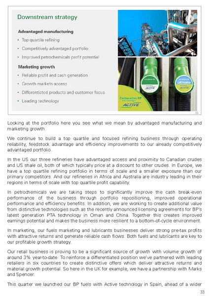 Q3 2015 Investor Presentation – BP Plc – slide 42