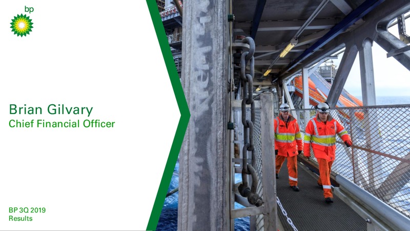 3Q 2019 Earnings Presentation – BP Plc – slide 3