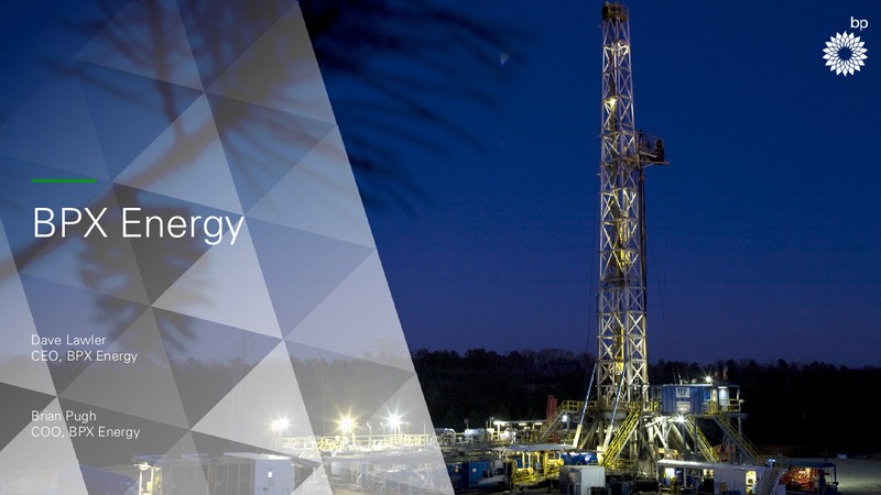 December 2018 Company Presentation – BPX Energy – slide 1