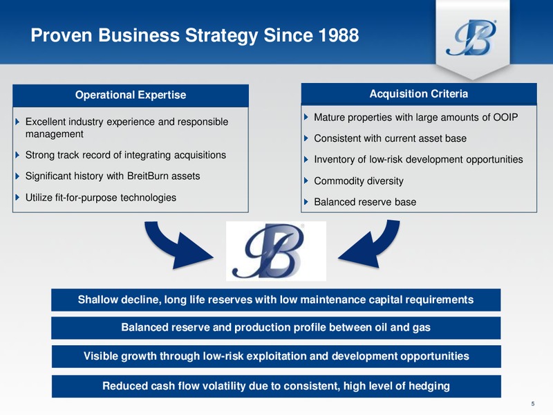 Investor Presentation – Breitburn Energy Partners L.P. – slide 4