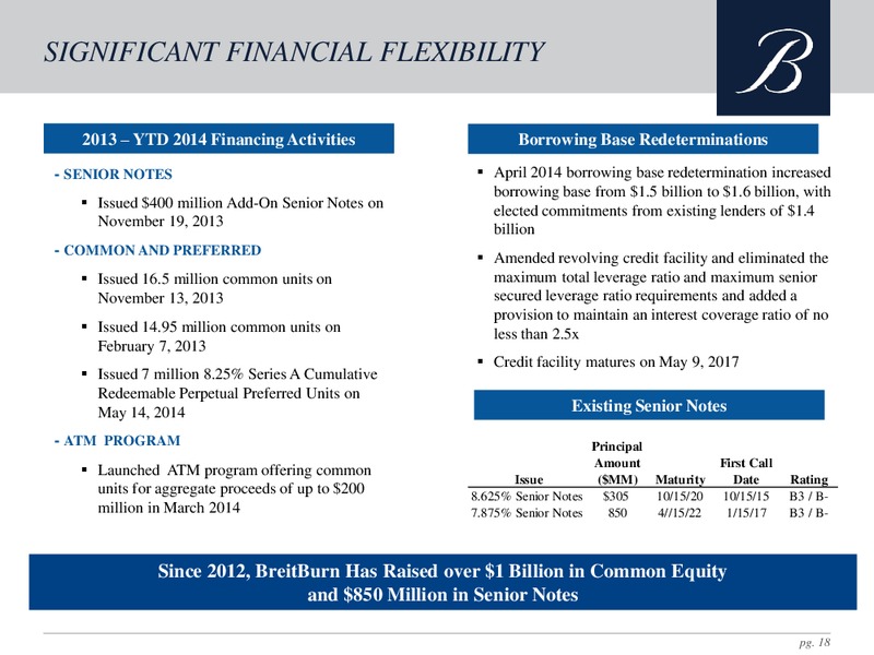 Investor Presentation – Breitburn Energy Partners L.P. – slide 17