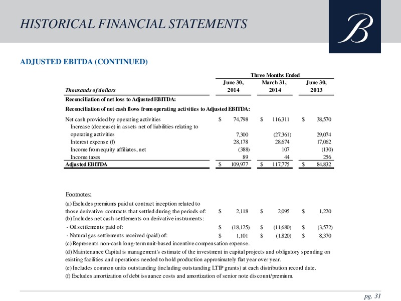 Investor Presentation – Breitburn Energy Partners L.P. – slide 29