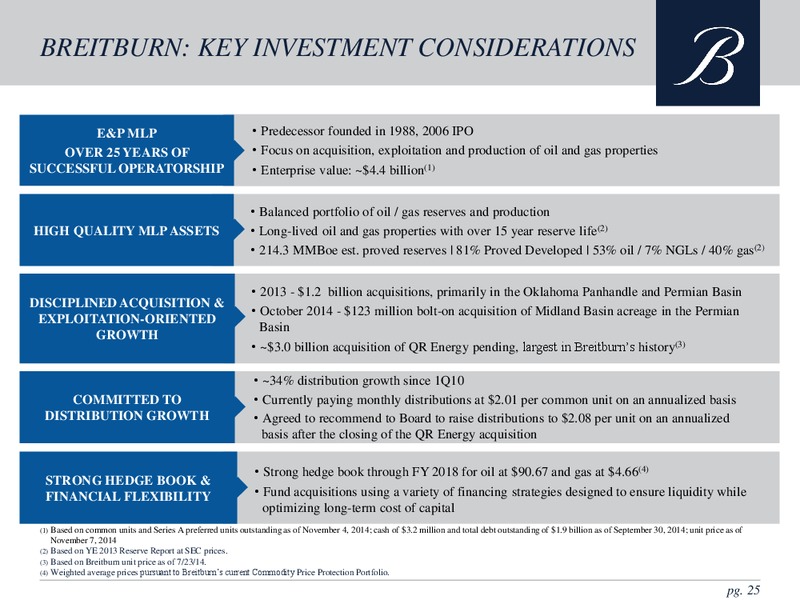 Investor Presentation – Breitburn Energy Partners L.P. – slide 24