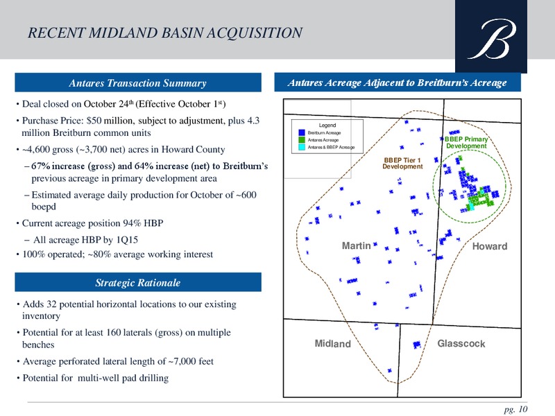 2014 WELLS FARGO ENERGY SYMPOSIUM – Breitburn Energy Partners L.P. – slide 9